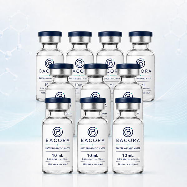Bacora Bacteriostatic Water (10-Pack, 10mL)